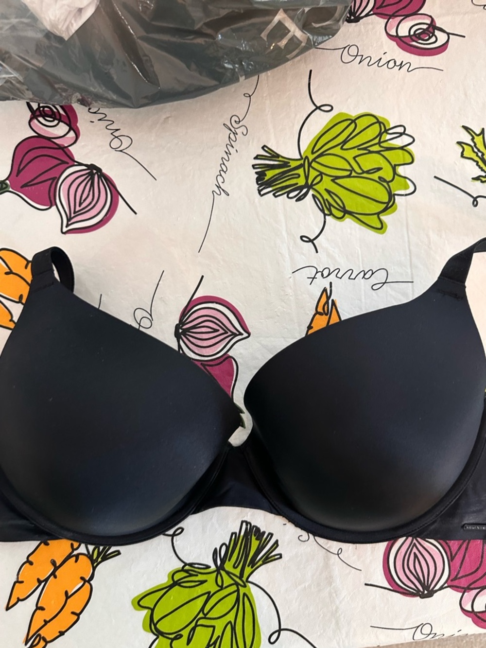 Savage X Fenty Black T-Shirt Bra
